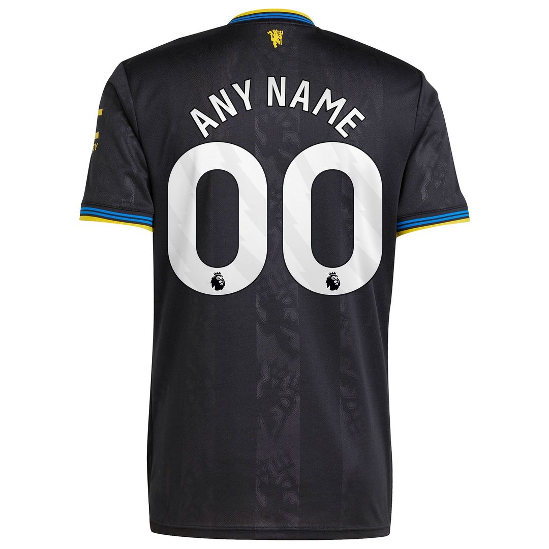 Manchester United adidas 2025/26 Away Replica Custom Jersey - White