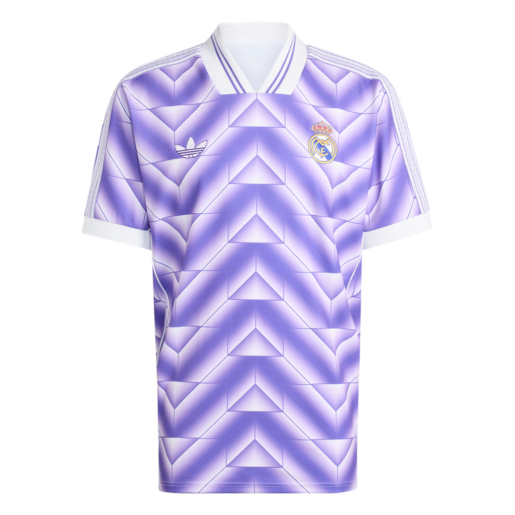 Real Madrid adidas Unisex Lifestyler Fashion Jersey - Purple