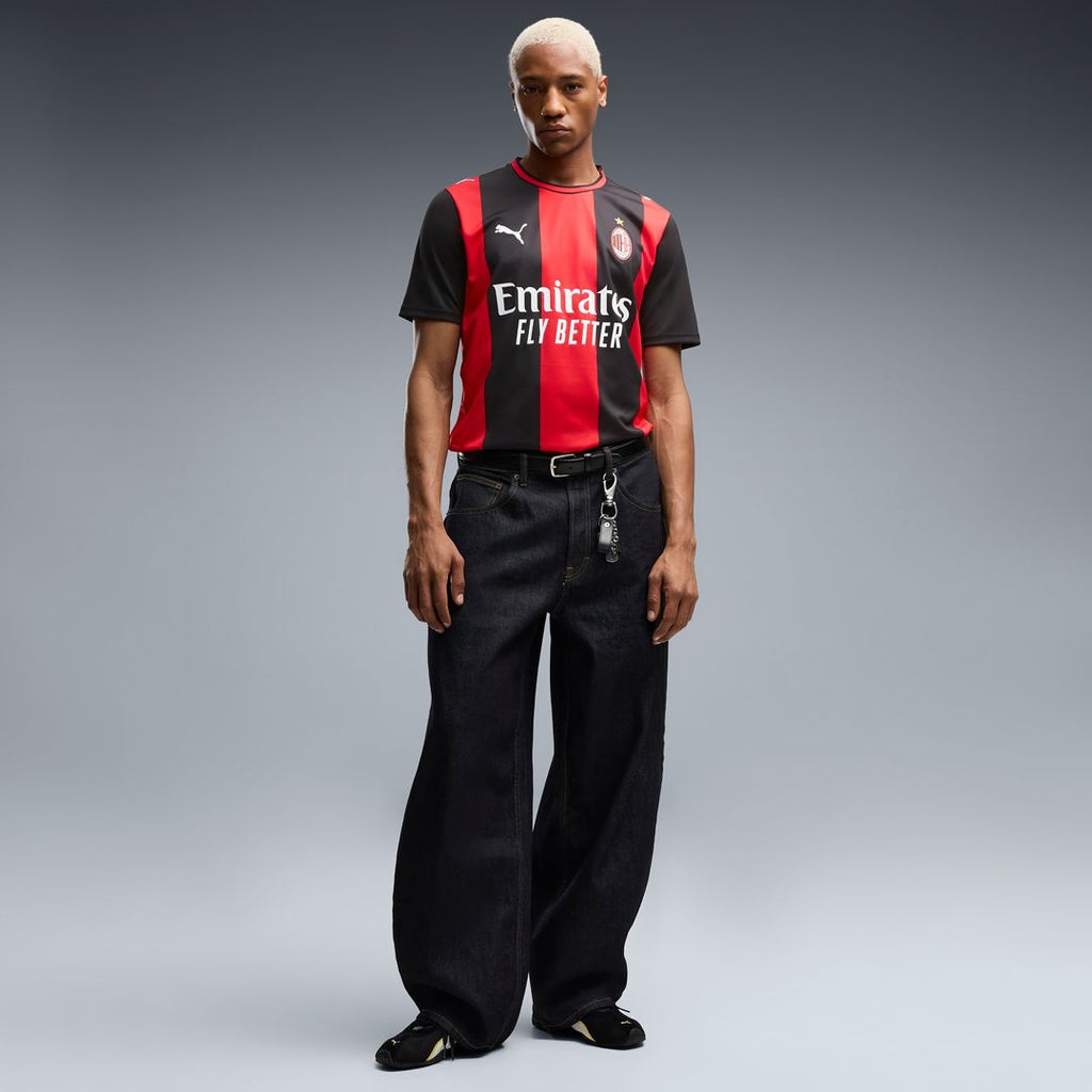 AC Milan Puma 2026/27 Home Replica Jersey - Black/Red