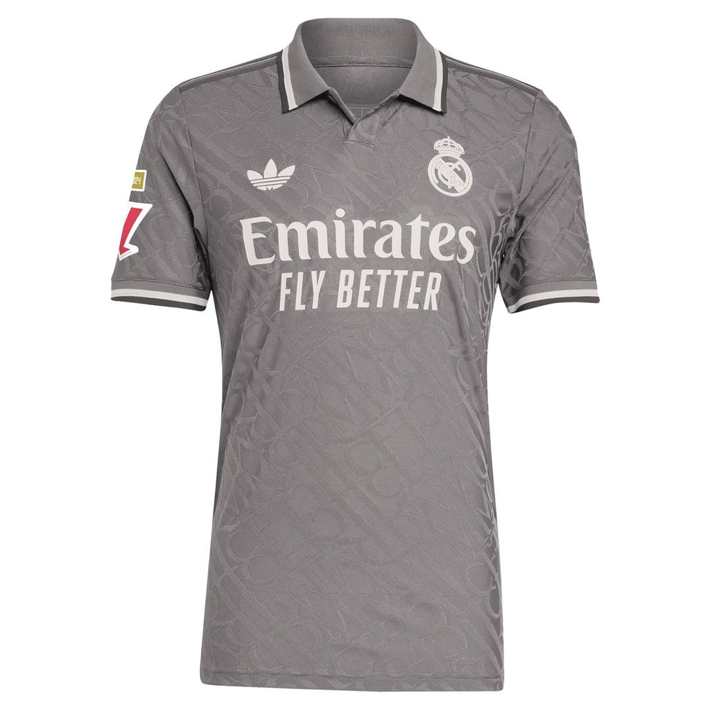 Jude Bellingham Real Madrid adidas Originals 2024/25 Third Authentic Player Jersey - Charcoal