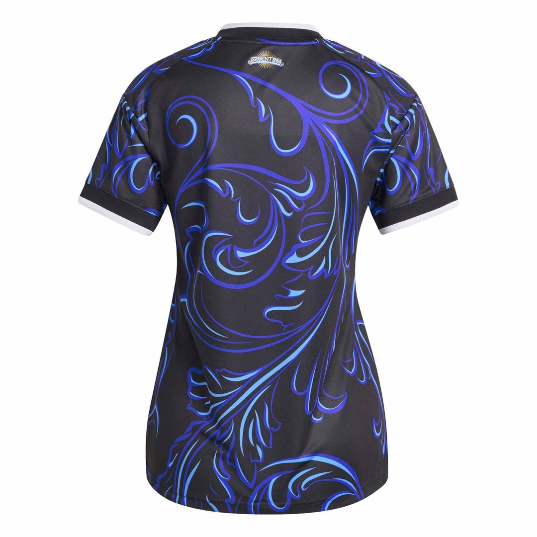 Argentina National Team adidas Women's 2026 Away Replica Jersey - Black