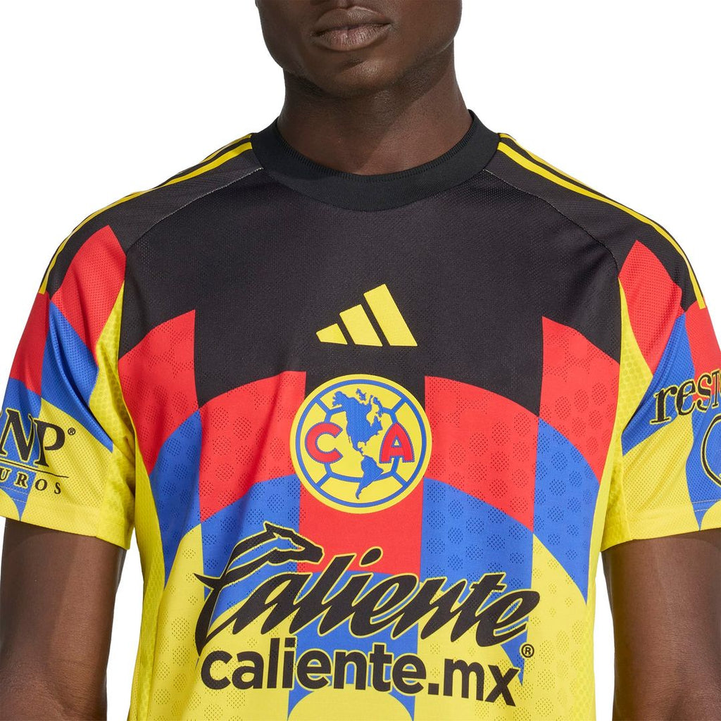 Club America adidas 2025 Third On Field Authentic Jersey - Gray