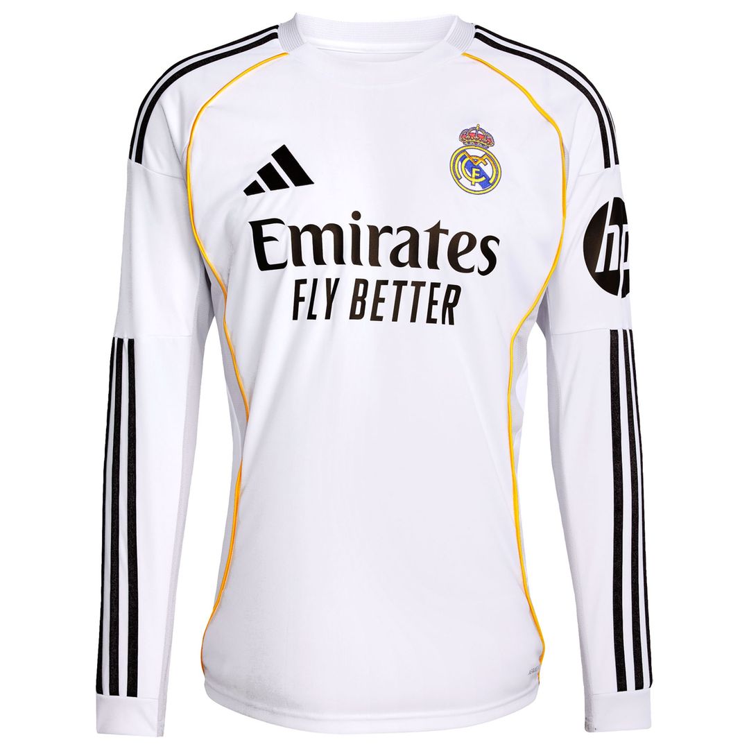 Rodrygo Real Madrid adidas 2025/26 Home Replica Jersey - White