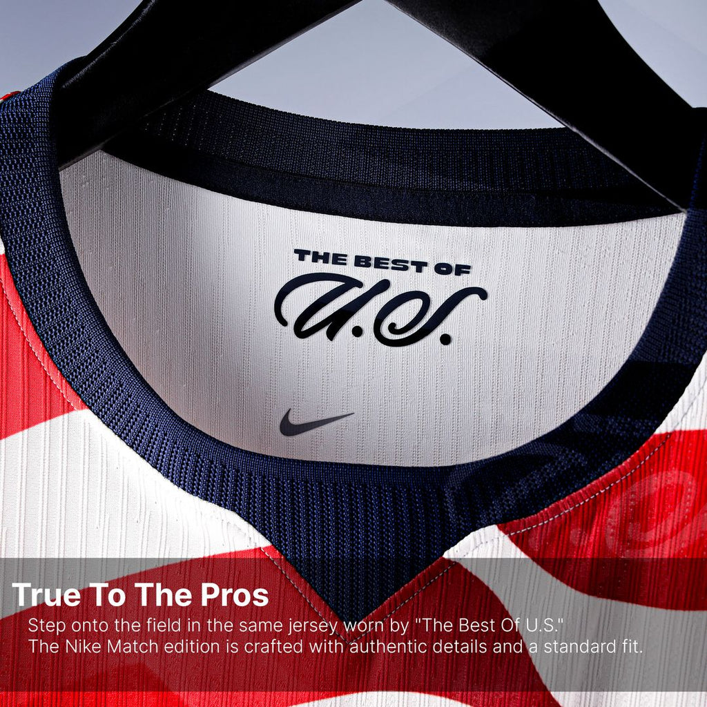 USMNT Nike Women's 2026 Home Match Authentic Jersey - White