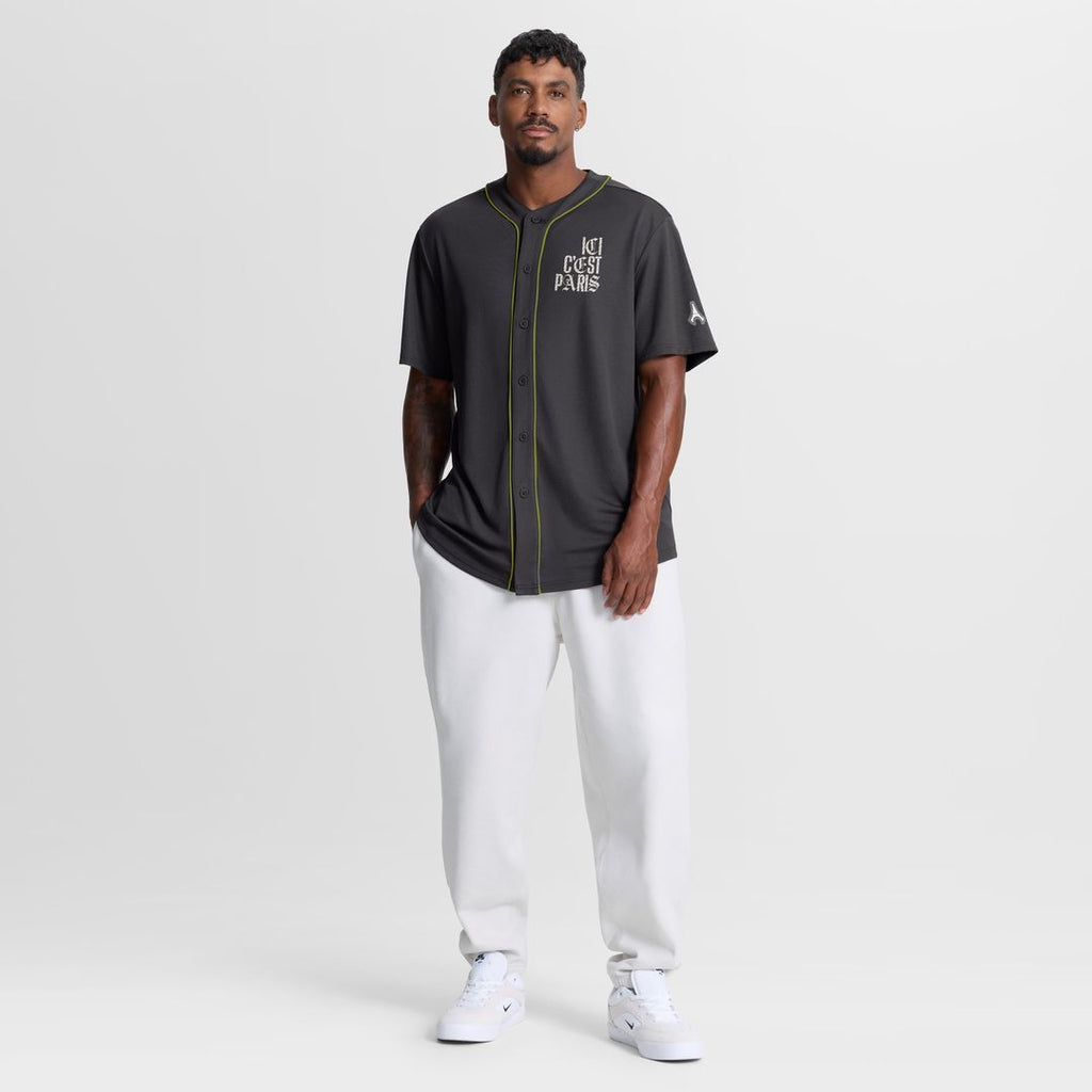 Paris Saint-Germain Fanatics Oversized Baseball Jersey - Navy