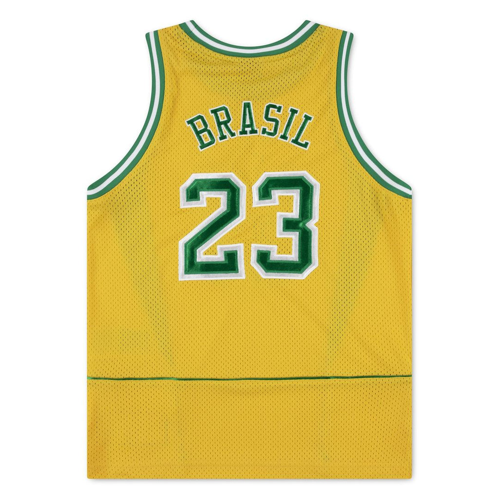 Brazil National Team Jordan Brand Youth Mesh Basketball Fashion Jersey - Royal