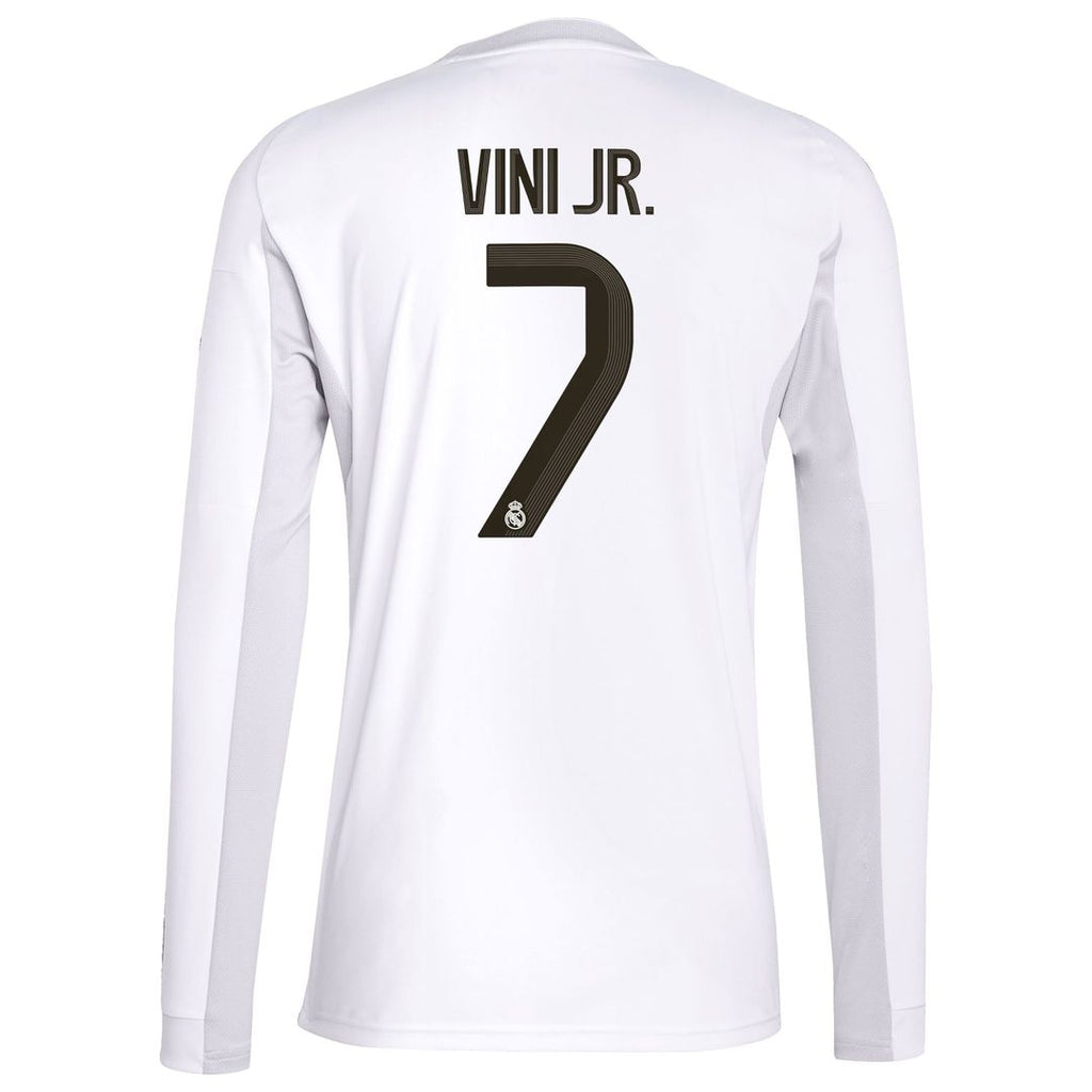 Vini Jr. Real Madrid adidas 2025/26 Home Replica Jersey - White