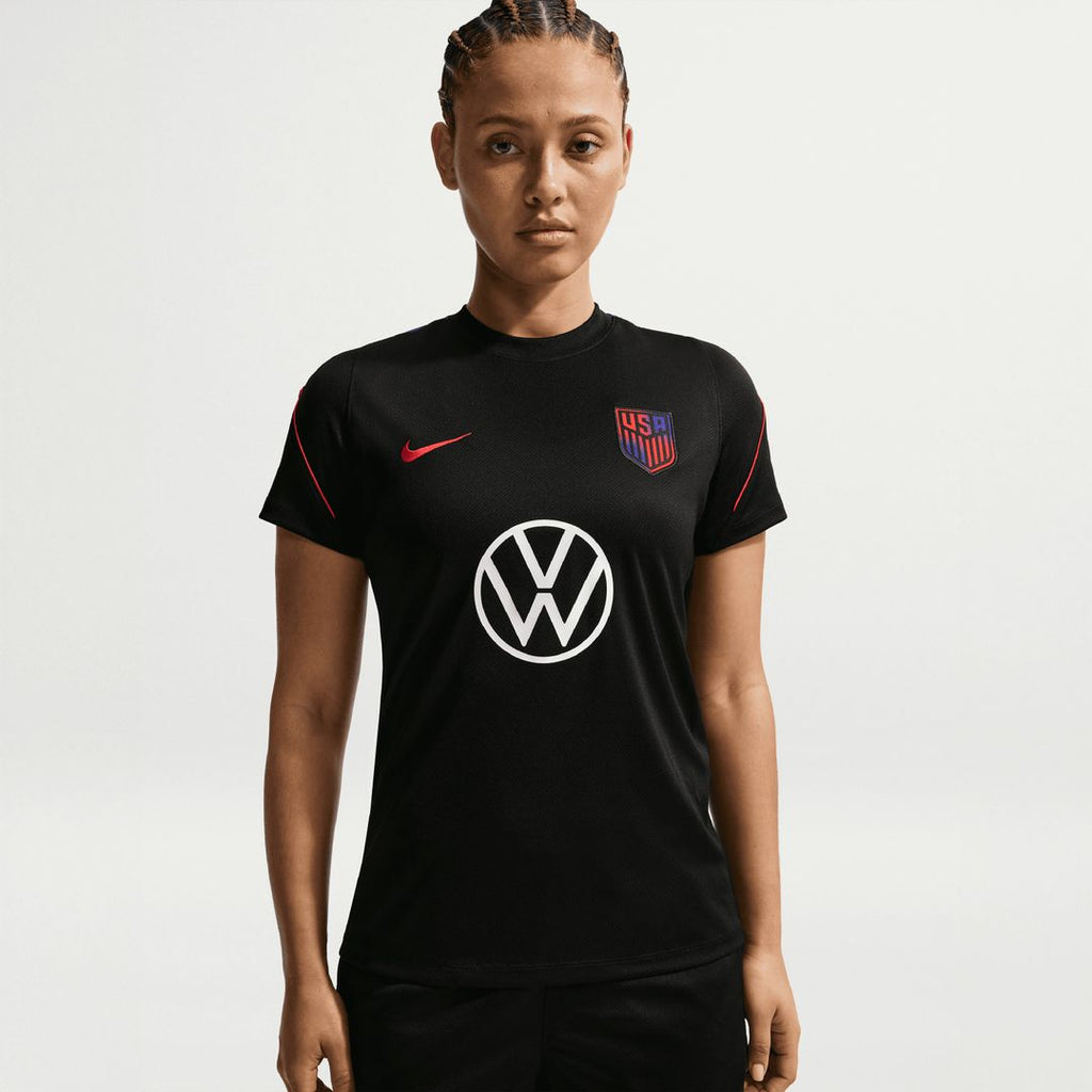 USMNT Nike Women's 2026 Strike Dri-FIT Top - Black