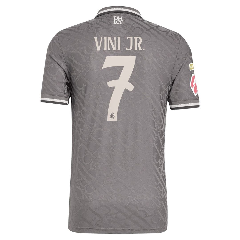 Vini Jr. Real Madrid adidas 2024/25 Home Authentic Player Jersey - White