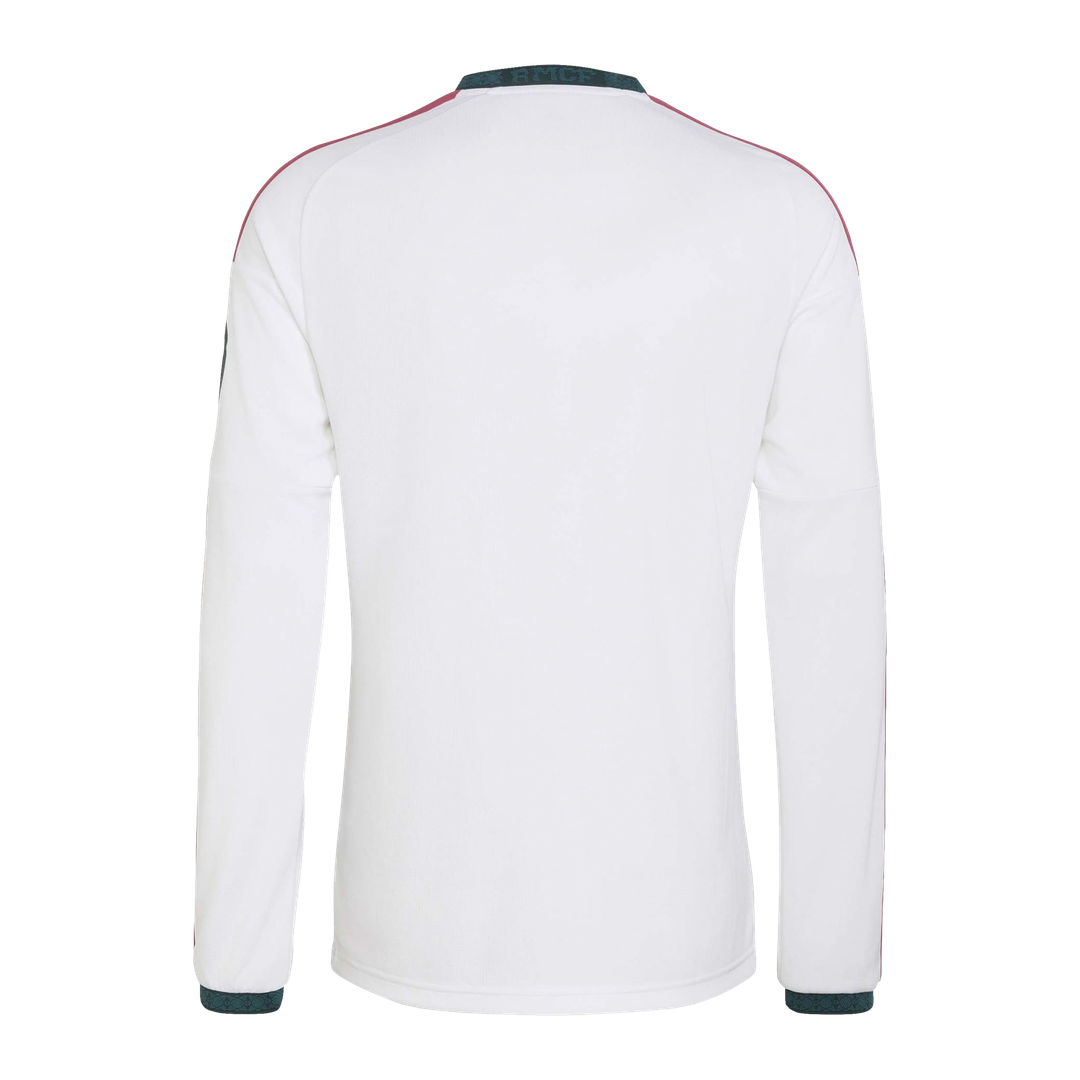 Real Madrid adidas Youth 2026/27 Home Replica Long Sleeve Jersey - White