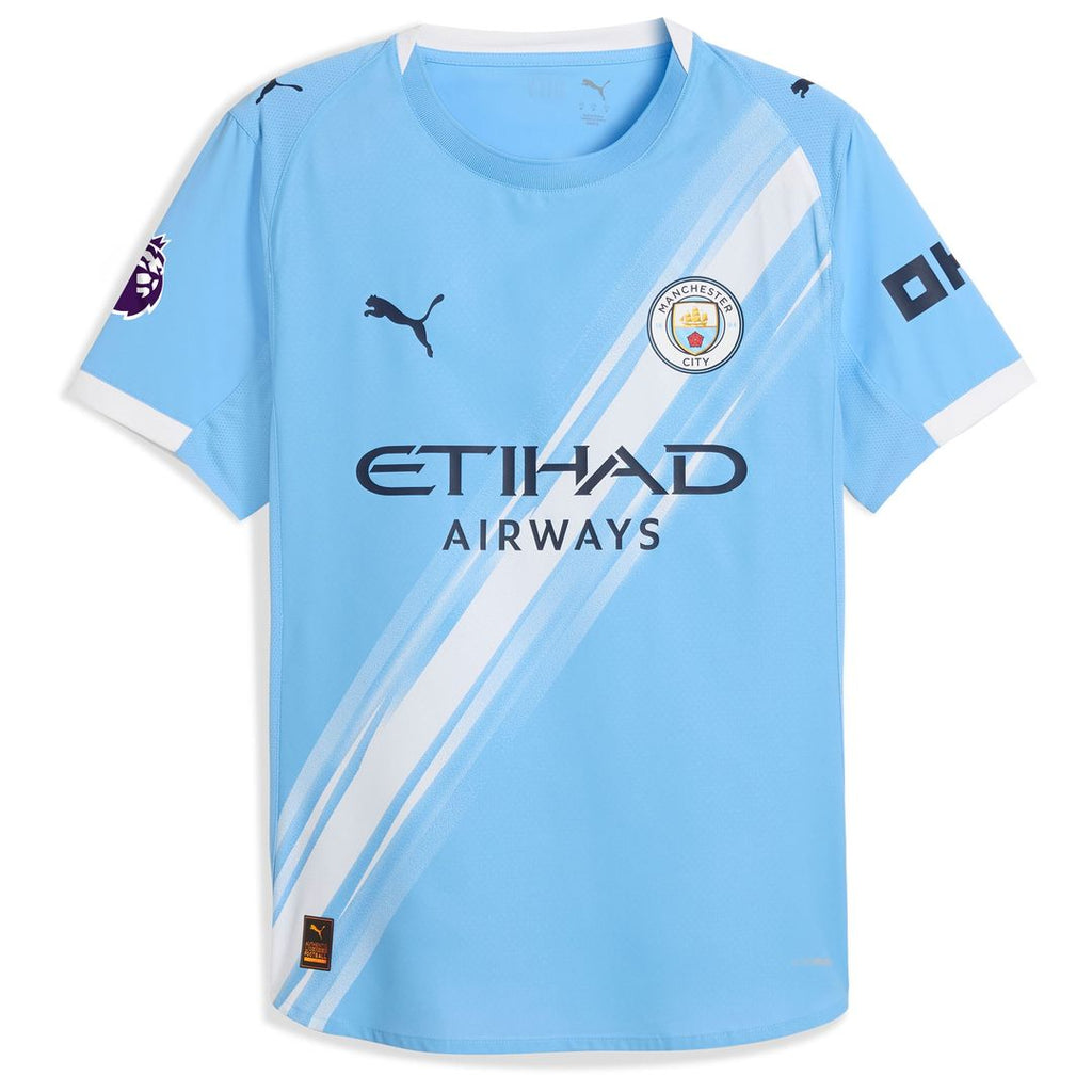 Manchester City Puma 2025/26 Third Authentic Jersey - Green/Neon Green