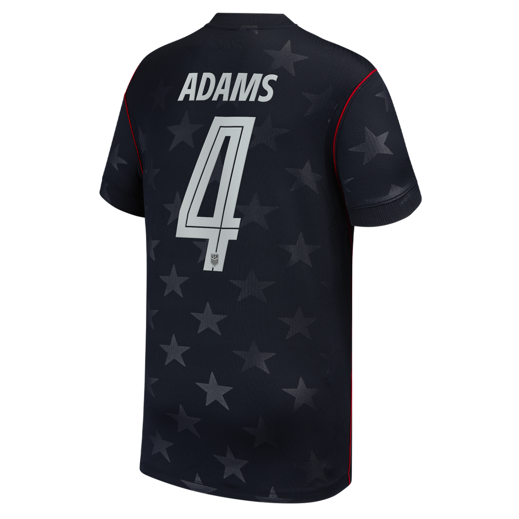 Tyler Adams USMNT Nike Youth 2026 Away Stadium Replica Jersey - Blue