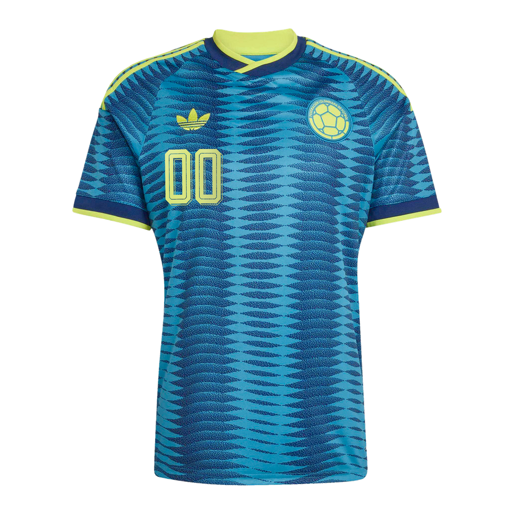 Colombia National Team adidas 2026 Home Replica Custom Jersey - Yellow