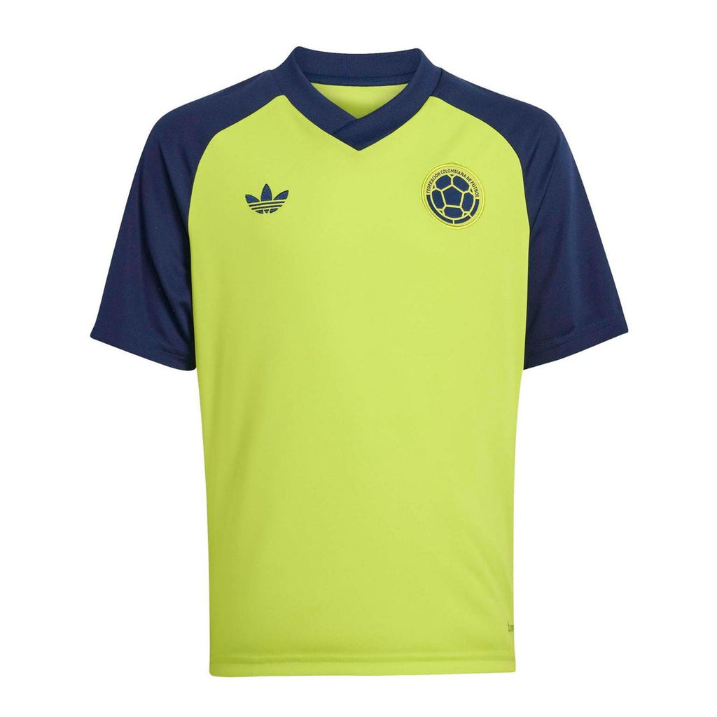 Colombia National Team adidas Youth 2026 Pre-Match Top - Orange