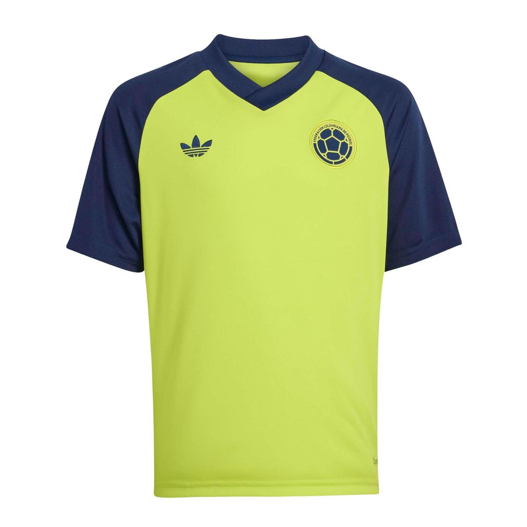 Colombia National Team adidas Youth 2026 Pre-Match Top - Orange