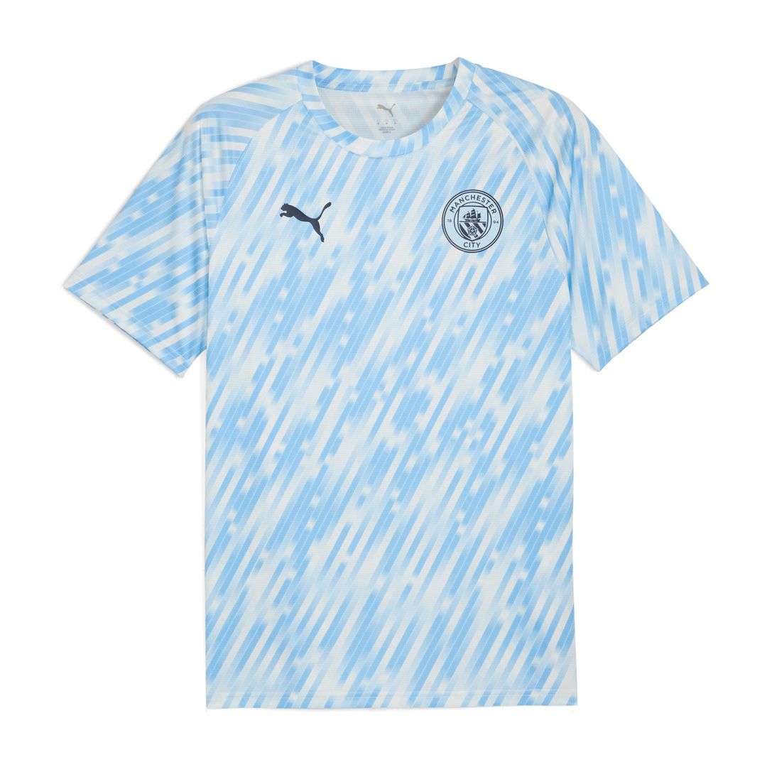 Manchester City Puma 2025/26 Pre-Match Training Jersey - Black