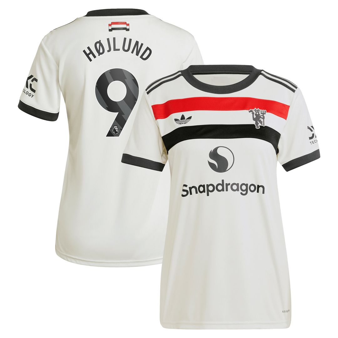 Rasmus Højlund Manchester United adidas Women's 2024/25 Home Replica Player Jersey - Red