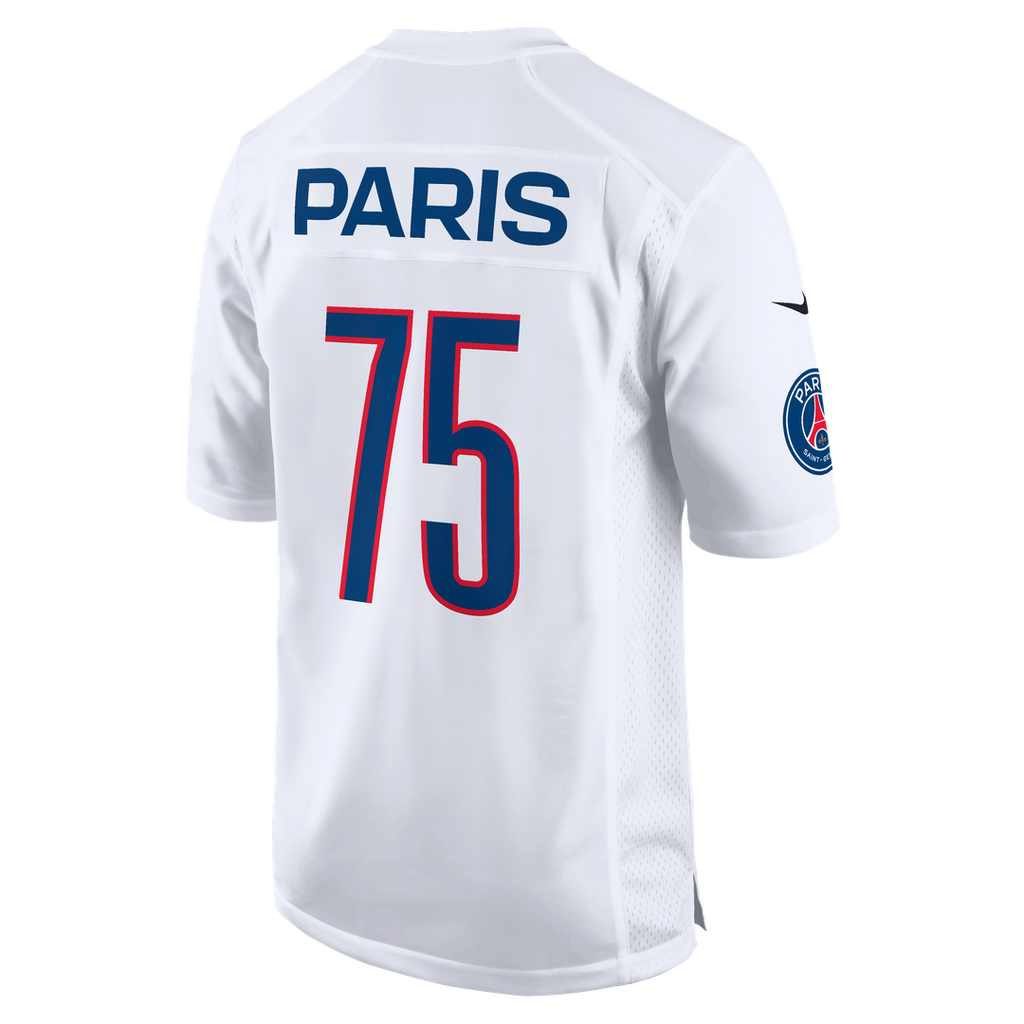 Paris Saint-Germain Nike 2025 Soccer x NFL Game Jersey - White