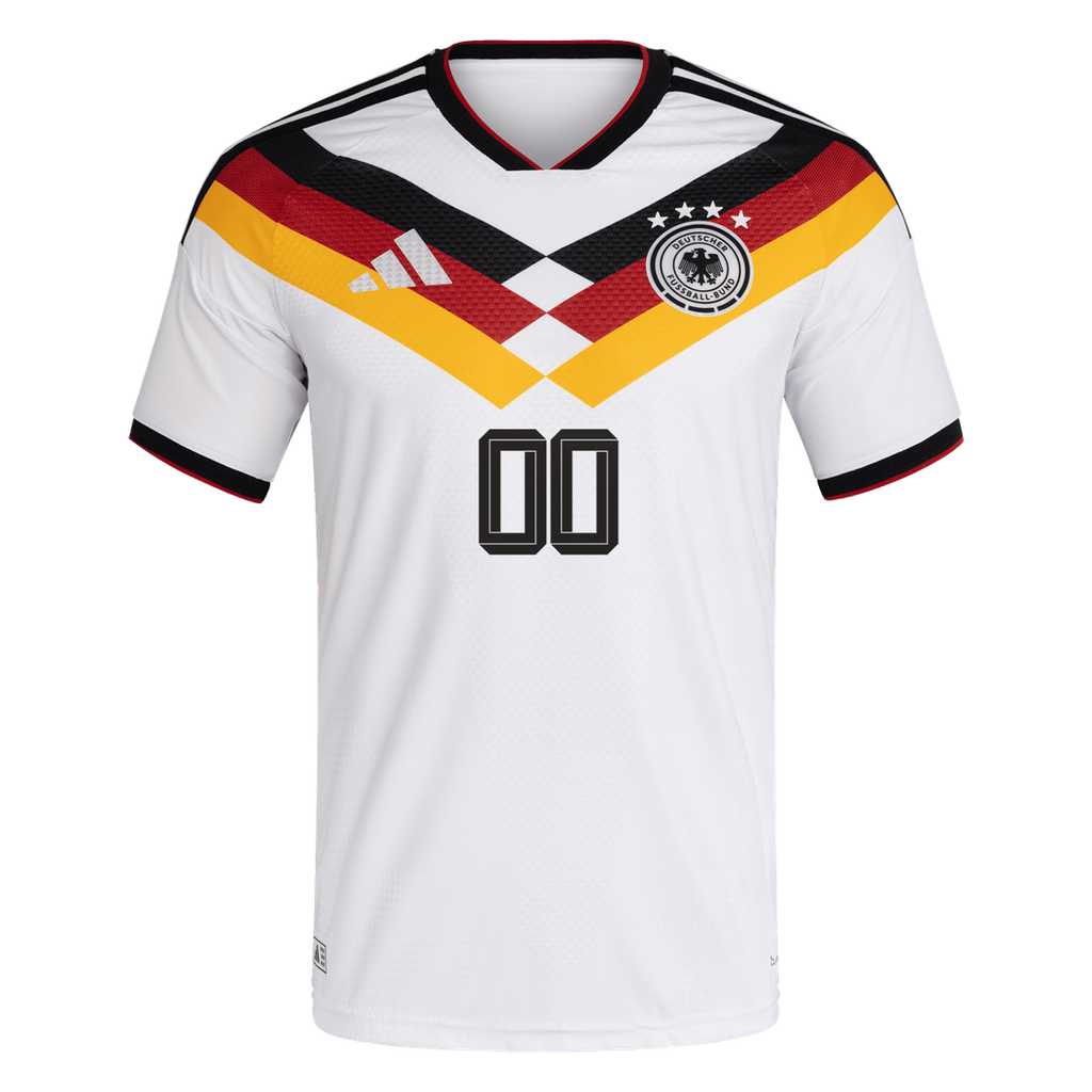 Germany National Team adidas 2026 Away On-Field Authentic Custom Jersey - Navy