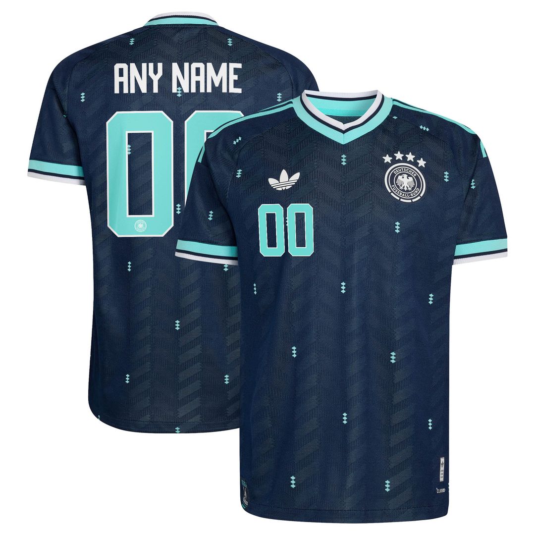 Germany National Team adidas 2026 Home On-Field Authentic Custom Jersey - White