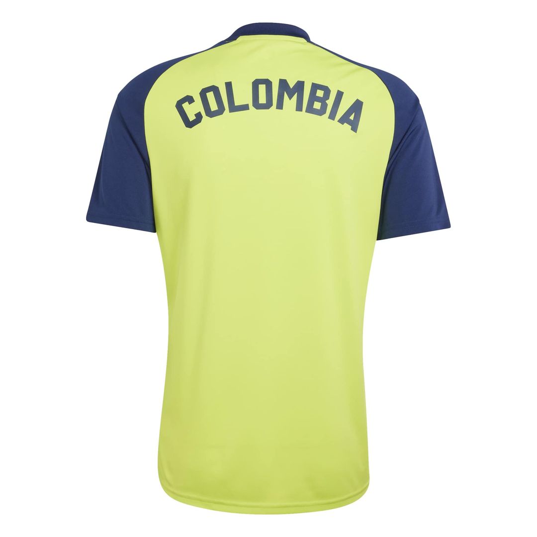 Colombia National Team adidas 2026 Pre-Match Top - Blue