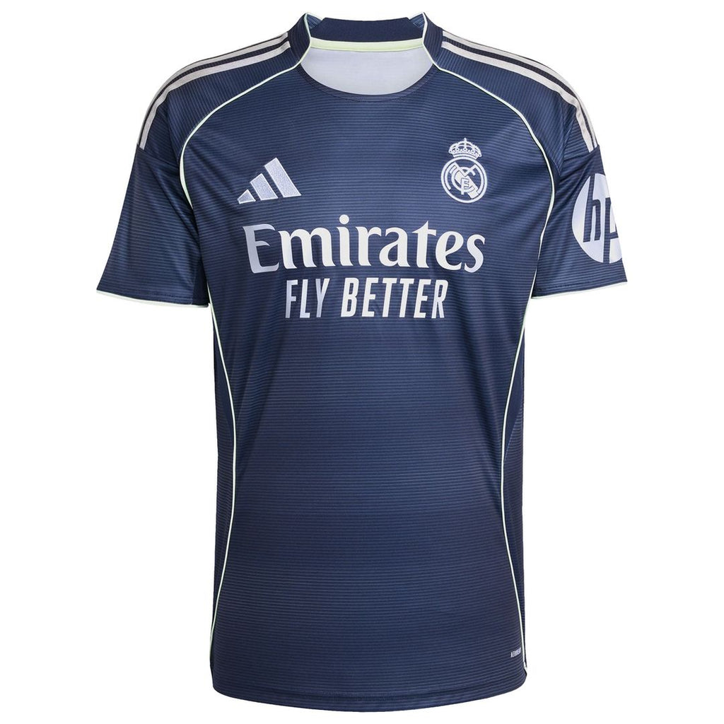 Real Madrid adidas 2025/26 Away Replica Custom Jersey - Blue