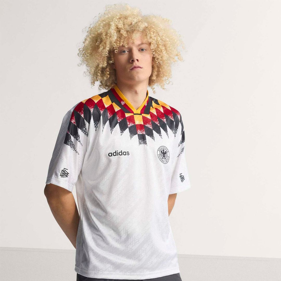 Germany National Team adidas 1994 Away Bringback Jersey - Green