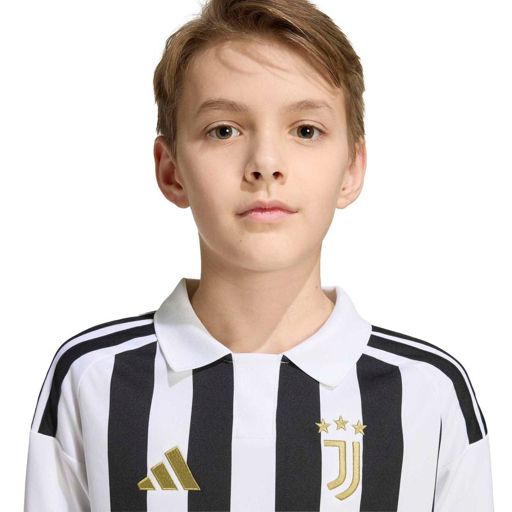 Juventus adidas Youth 2026/27 Home Replica Jersey - White