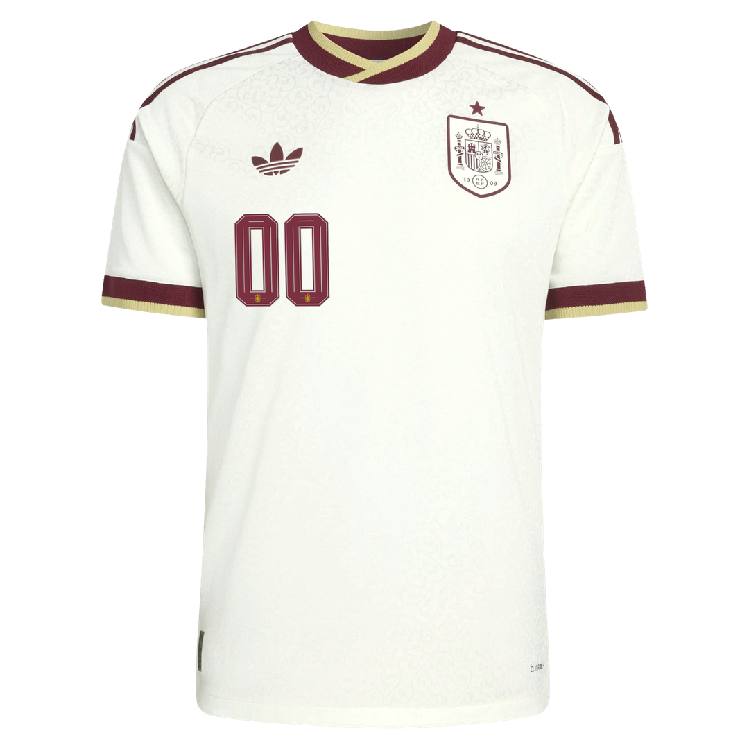 Spain National Team adidas 2026 Home On-Field Authentic Custom Jersey - Red