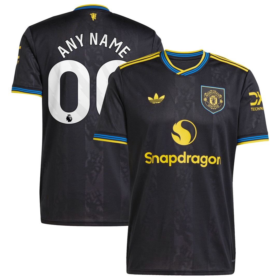 Manchester United adidas Home 2025/26 Custom Replica Jersey - Red