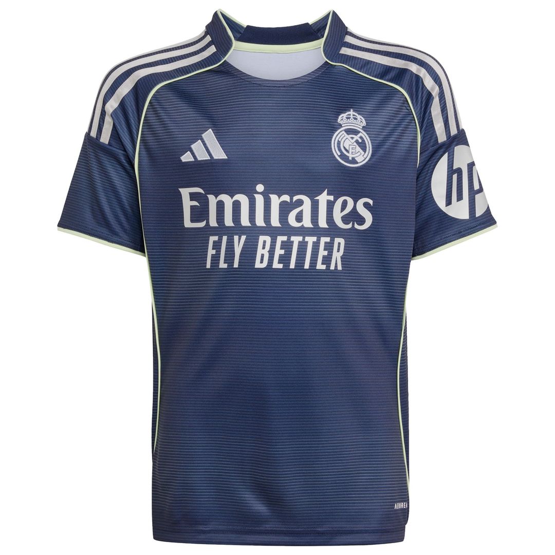 Vini Jr. Real Madrid adidas Youth 2025/26 Home Replica Jersey - White