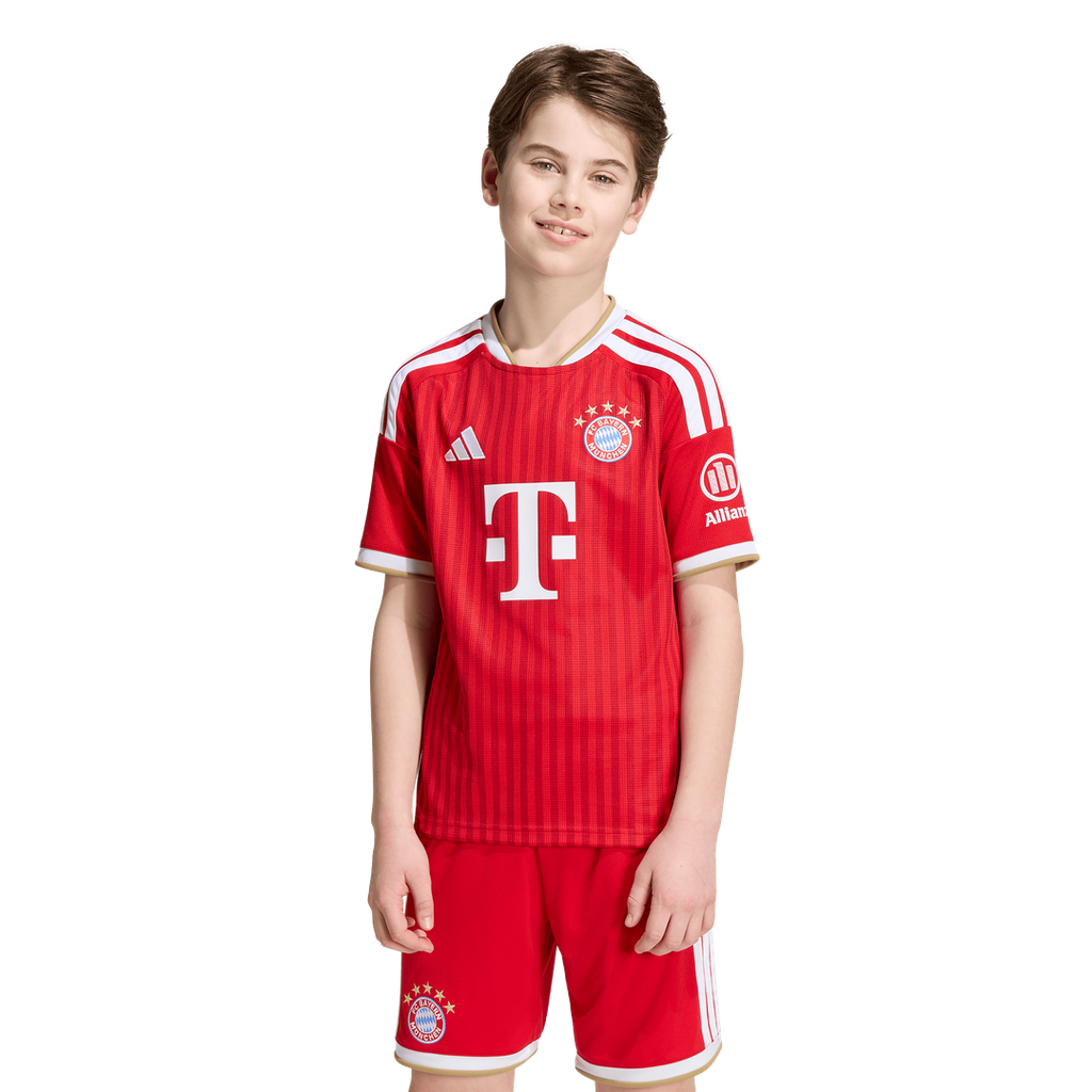 Bayern Munich adidas Youth 2026/27 Home Replica Jersey - Red