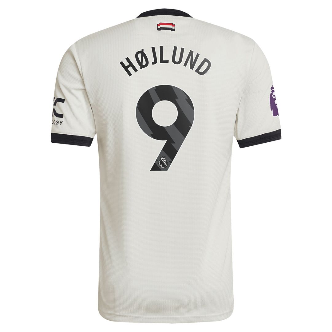 Rasmus Højlund Manchester United adidas 2024/25 Home Authentic Player Jersey - Red