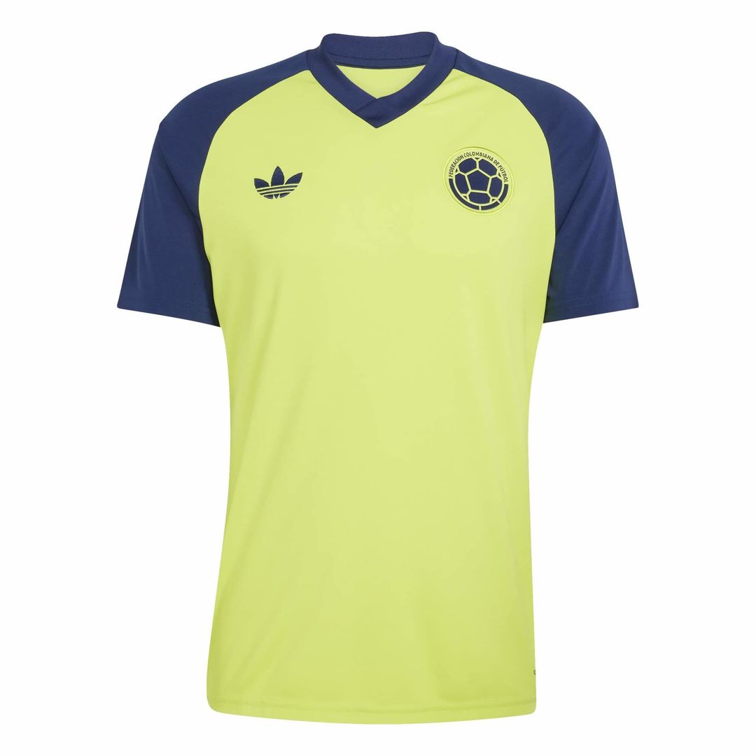 Colombia National Team adidas 2026 Pre-Match Top - Blue