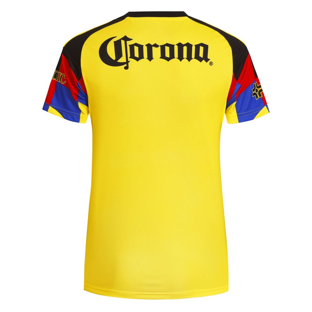Club America adidas Women's 2025/26 Home Replica Jersey - Yellow