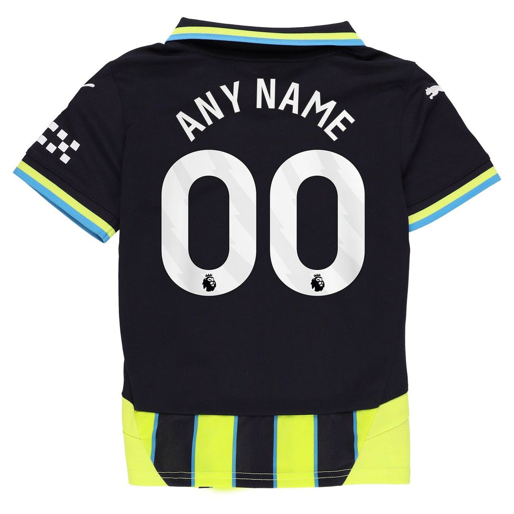 Manchester City Puma Youth 2024/25 Home Replica Custom Jersey - Light Blue