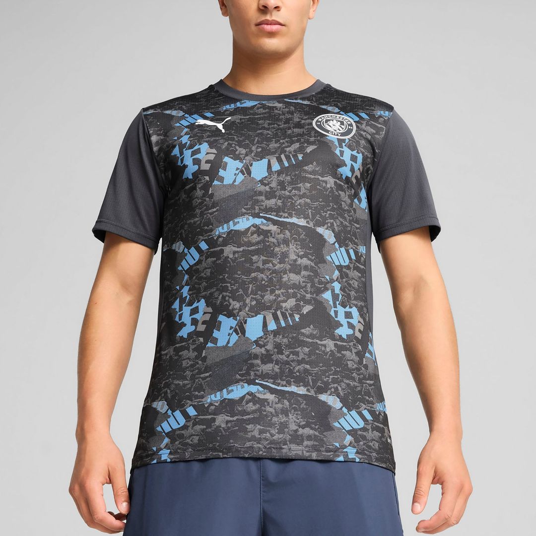 Manchester City Puma 2024/25 Pre-Match Training Jersey - White