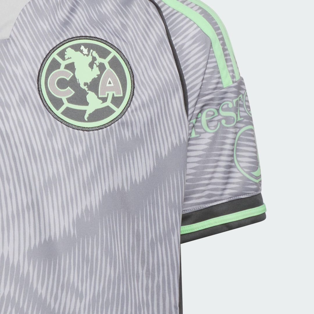 Club America adidas Youth 2025/26 Home Replica Jersey - Yellow
