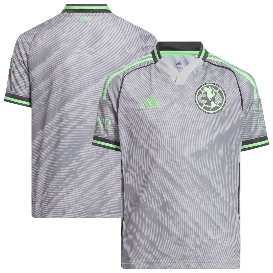 Club America adidas Youth 2025/26 Away Replica Jersey - Navy