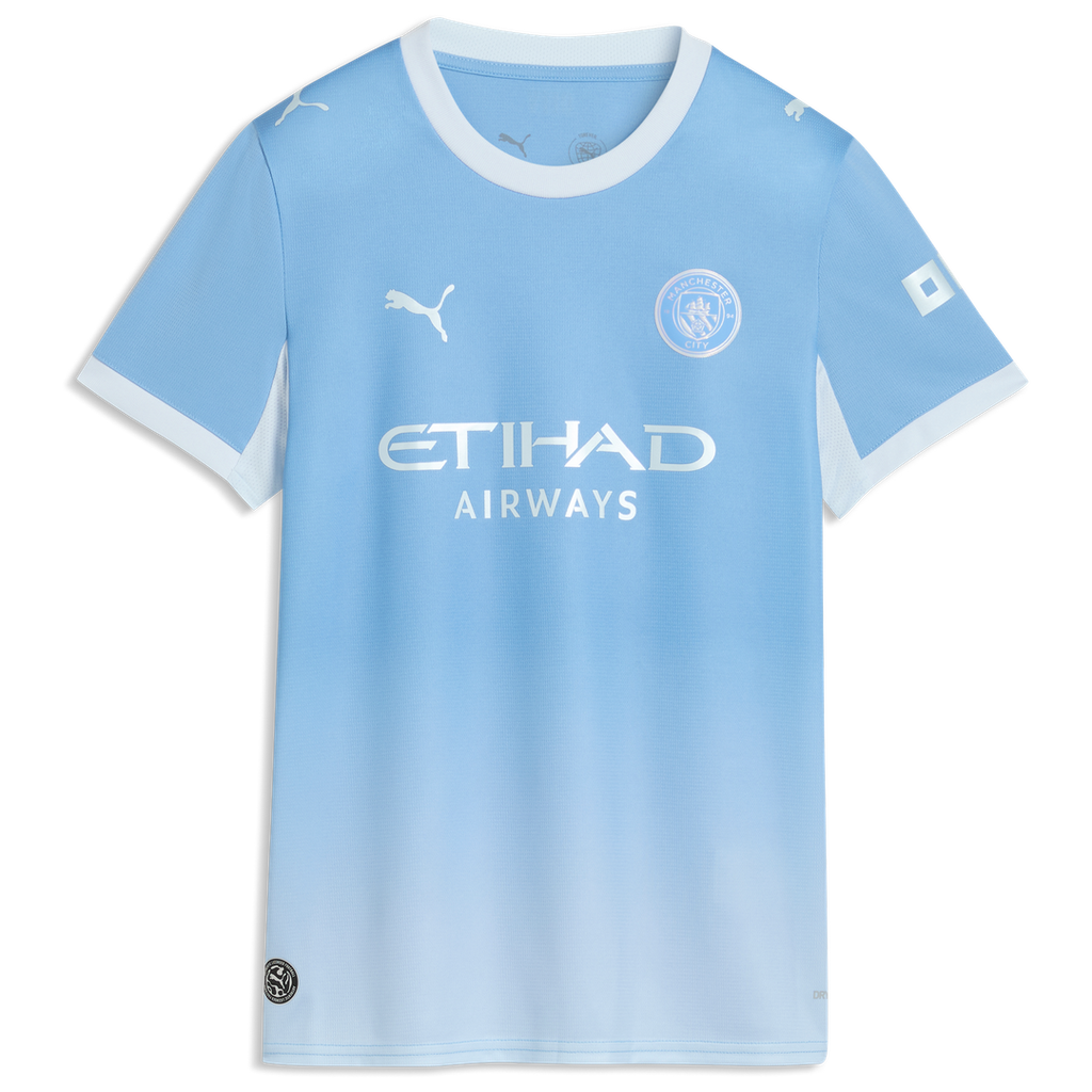 Manchester City Puma Women's 2026/27 Home Replica Jersey - Light Blue