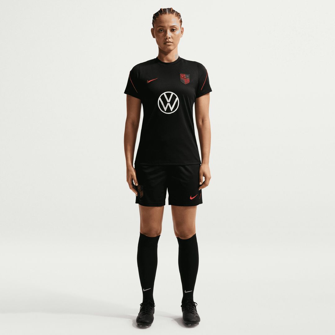 USMNT Nike Women's 2026 Strike Dri-FIT Top - Black