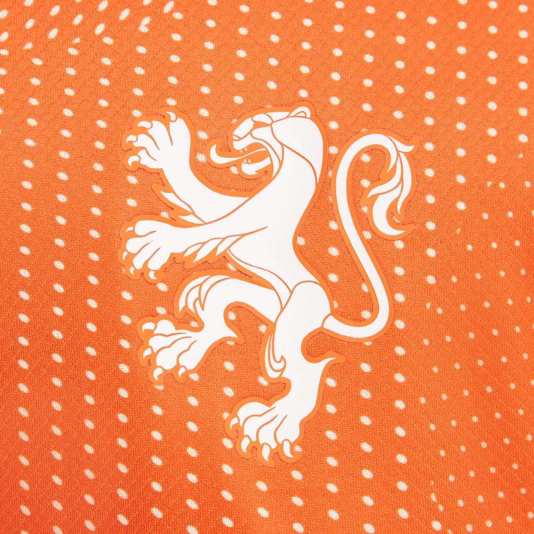 Netherlands Women's National Team Nike Youth 2025/26 Home Replica Jersey - Orange
