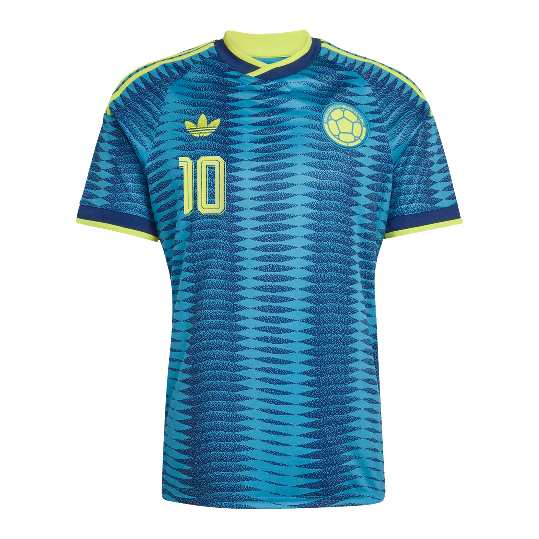 James Rodríguez Colombia National Team adidas 2026 Away Replica Jersey - Turquoise