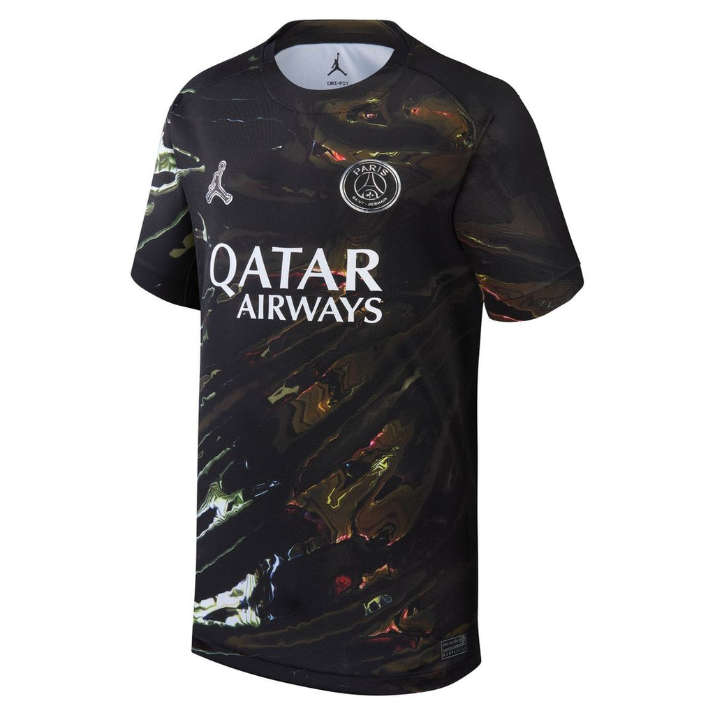 Paris Saint-Germain Jordan Brand Youth 2025/26 Fifth Stadium Replica Jersey - Black