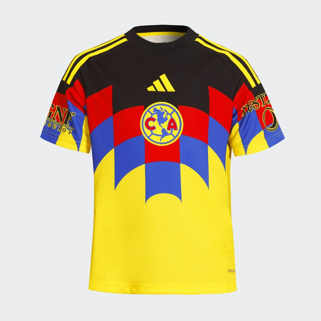 Club America adidas Youth 2025/26 Away Replica Jersey - Navy