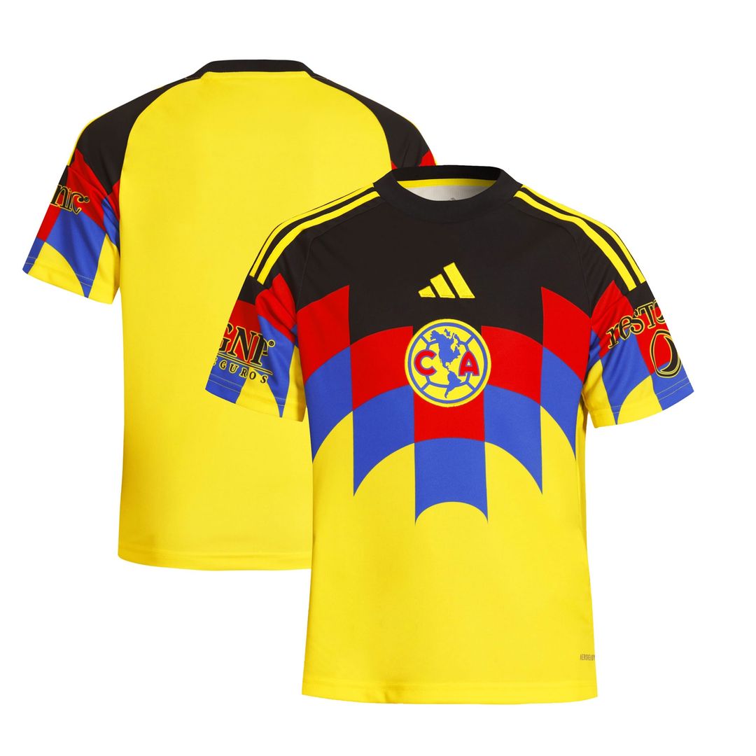 Club America adidas Youth 2025 Third Replica Jersey - Gray