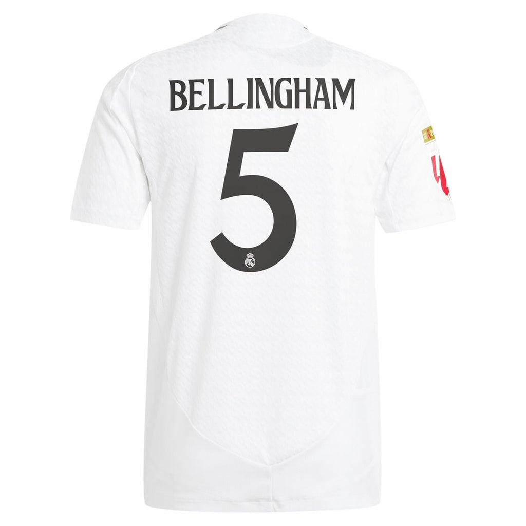 Jude Bellingham Real Madrid adidas Originals 2024/25 Third Authentic Player Jersey - Charcoal