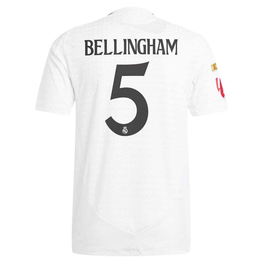 Jude Bellingham Real Madrid adidas Originals 2024/25 Third Authentic Player Jersey - Charcoal