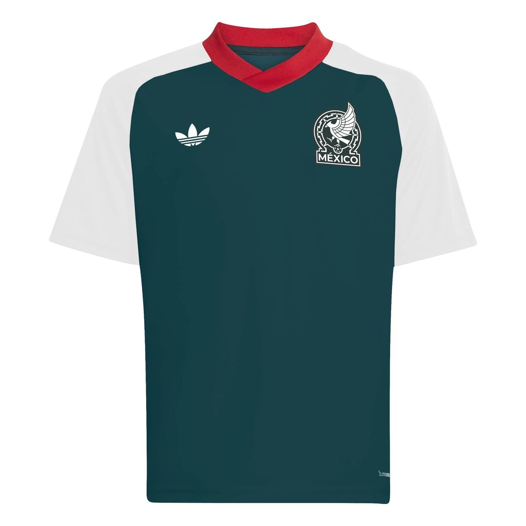 Mexico National Team adidas Youth 2026 Pre-Match Top - Green