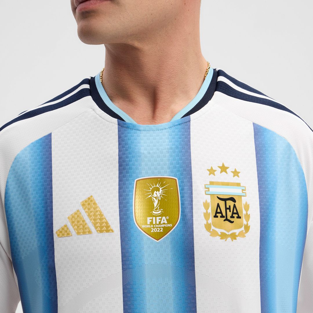 Argentina National Team adidas 2026 Away On-Field Authentic Jersey - Black